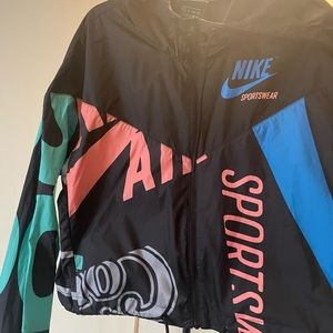 Cute crop top nike jacket women’s size xs